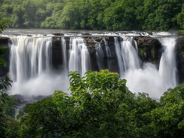 Athirappilly and Vazhachal Waterfalls