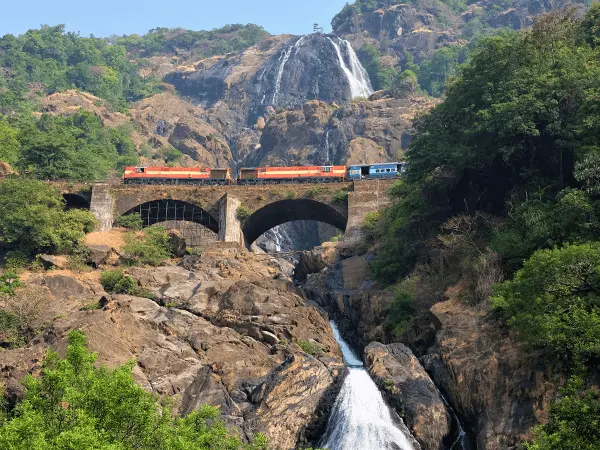 Railway Bridge Crossing