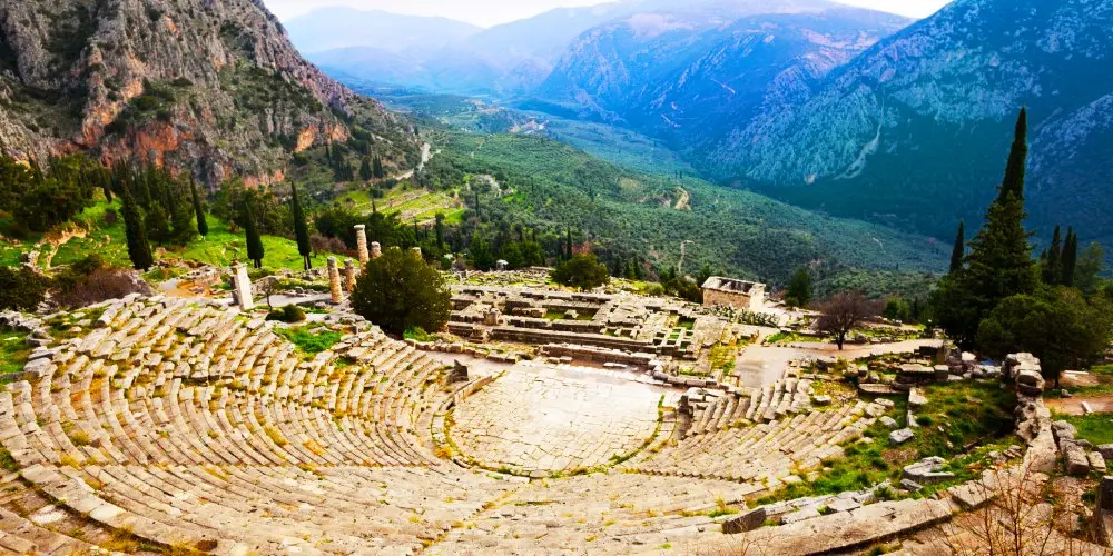 Azure Pathways Of Greece