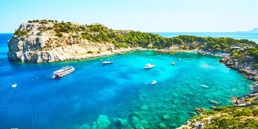 Azure Pathways Of Greece