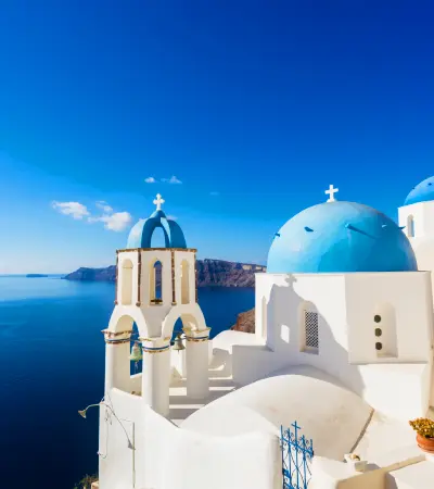 Azure Pathways Of Greece